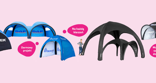 Namioty na zamówienie w JB Inflatables