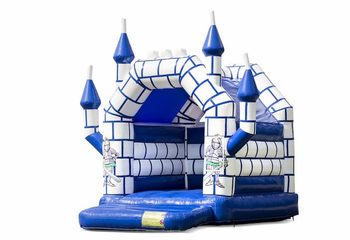 Klein overdekt springkussen bestellen in thema kasteel voor kinderen. Koop springkussens online bij JB Inflatables Nederland