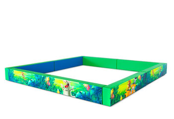 Softplay 4 m pool in het thema Jungle te koop bij JB Inflatables Nederland. Bestel nu online de Softplay 4 m pool Jungle bij JB Inflatables Nederland