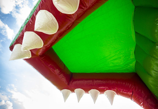 Krokodyl tor przeszkód z obiektami 3D dla dzieci. Kup nadmuchiwane tory przeszkód online już teraz w JB Dmuchańce Polska