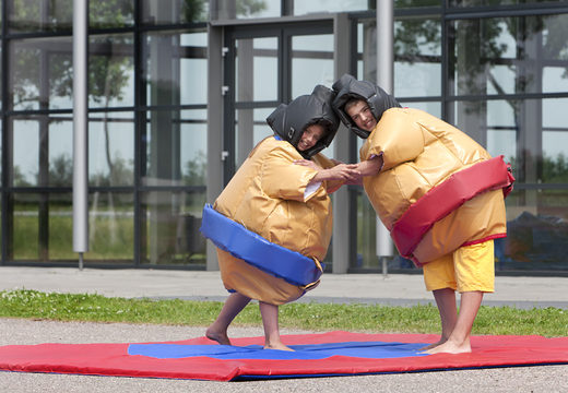 Zamów nadmuchiwane kombinezony sumo dla dzieci. Kup nadmuchiwane kombinezony sumo online w JB Dmuchańce Polska