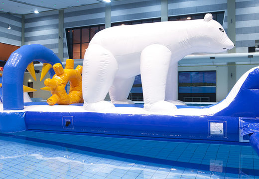 Kup dmuchany basen z motywem niedźwiedzia polarnego z zabawnymi obiektami 3D zarówno dla młodszych, jak i starszych. Zamów gry w nadmuchiwany basen już teraz online w JB Dmuchańce Polska