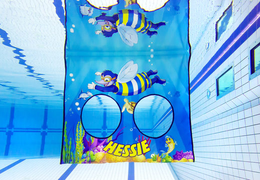 Kup żagiel nurkowy z zabawnymi wodnymi animacjami na płótnie dla dzieci. Zamów nadmuchiwane atrakcje wodne już teraz online w JB Dmuchańce Polska