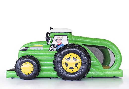 Nadmuchiwany, wykonany na zamówienie traktor do mini-run traktora do użytku wewnątrz i na zewnątrz. Kup nadmuchiwane tory przeszkód online już teraz w JB Dmuchańce Polska