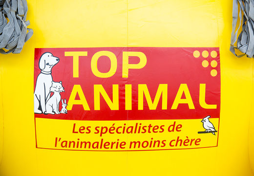 Kup maskotka Top Animal Yellow Dog. Kup swoją nadmuchiwaną replikę produktu teraz online w JB Dmuchańce Polska