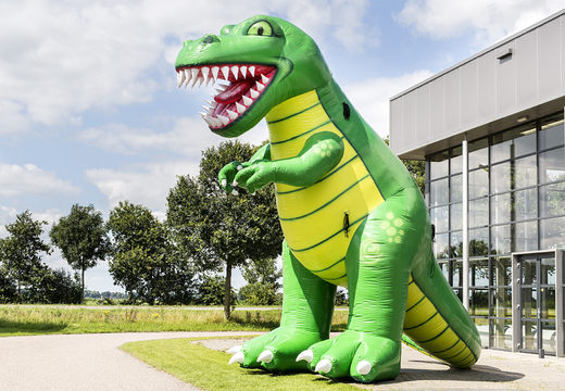 Zamów nadmuchiwanego dinozaura o wysokości 6 metrów dla dzieci. Kup teraz dmuchane zamki online w JB Dmuchańce Polska