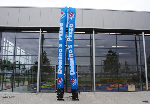 Zamów spersonalizowany na nadmuchiwaną skydancer  Domino's Pizza w JB Dmuchańce Polska; specjalista od nadmuchiwanych artykułów reklamowych