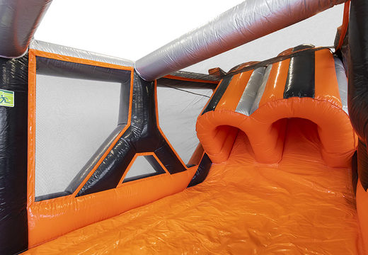 Kup nadmuchiwany 40-częściowy giga Tunnelslide modułowy tor przeszkód dla dzieci. Zamów nadmuchiwane tory przeszkód online już teraz w JB Dmuchańce Polska