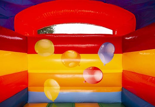 Mały dmuchany zamek w świątecznym motywie balonu na sprzedaż. Kup nasze zamki do skakania w JB Dmuchańce Polska online