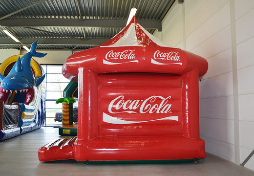 Na sprzedaż nadmuchiwany zamek Coca-Cola Carousel na różne imprezy. Kup teraz online ndmuchane zamki na wymiar od JB Dmuchańce Polska