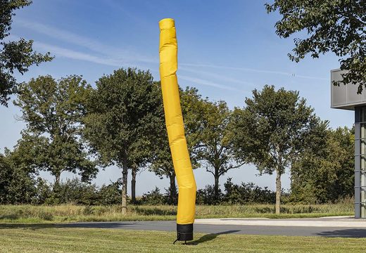 Kup żółtą tubę powietrzną 6 lub 8 metrową w kolorze żółtym online w JB Dmuchańce Polska.  Trwałe skuteczne chwieje reklamowe do twojej firmy zamów teraz online