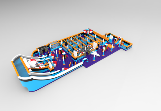 Mega XL22 - park o powierzchni 1000m² dla młodych i starszych. Kup pontony online w JB Dmuchańce Polska