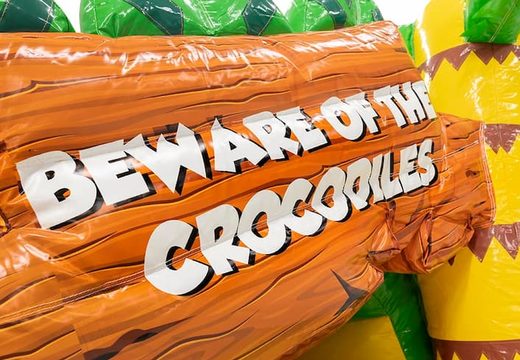 Kup zabawny dmuchany zamek w tunelu krokodyla dla dzieci. Zamów dmuchane zamki online w JB Dmuchańce Polska