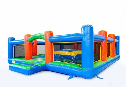 Kup standardowy dmuchany otwarty dmuchany zamek w motywie dla dzieci. Zamów dmuchane zamki online w JB Dmuchańce Polska