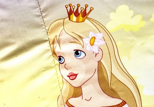 Mini dmuchany zamek do skakania w motywie księżniczki na sprzedaż dla dzieci. Kup dmuchane zamki w JB Dmuchańce Polska online