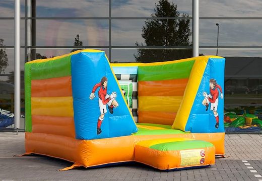 Zamek dmuchany otwarty skakaniec z piłkarzami super kolorowy do skakania Kup skakańca z dostawą od Jb Inflatables. Impreza plenerowa