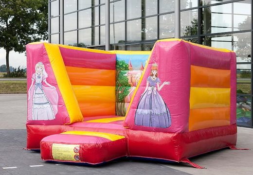 Zamów mały otwarty dmuchany zamek dla dzieci w motywie księżniczki. Odwiedź JB Dmuchańce Polska online
