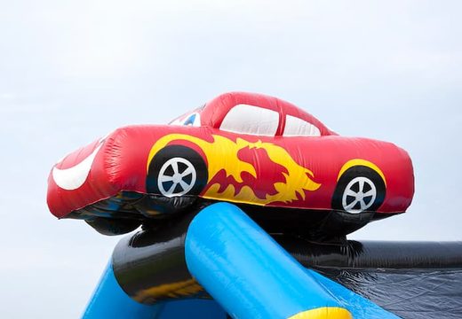 Kup standardowe dmuchany zamek samochodowe z obiektem 3D na górze dla dzieci. Zamów dmuchane zamki online w JB Dmuchańce Polska