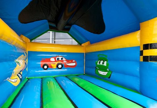 Zamów unikalne standardowe dmuchany zamek samochodowe z obiektem 3D na wierzchu dla dzieci. Kup dmuchane zamki online w JB Dmuchańce Polska