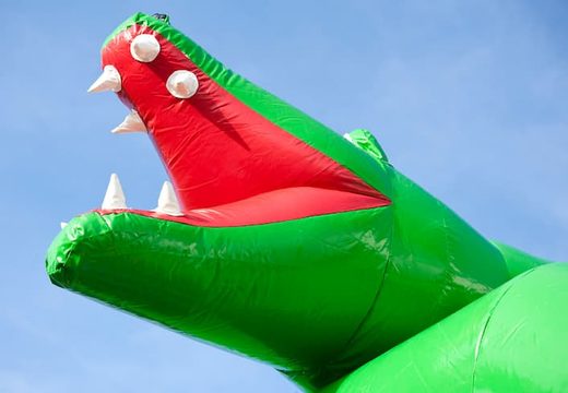 Zamów unikalne standardowe leżaczki krokodyle z obiektem 3D na wierzchu dla dzieci. Kup dmuchane zamki online w JB Dmuchańce Polska