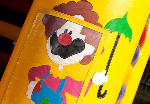 Kup super dmuchany zamek pokryty motywem cyrkowym dla dzieci. Kup dmuchane zamki w JB Dmuchańce Polska online