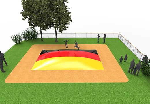 Kup nadmuchiwaną górę powietrzną dla dzieci z motywem niemieckiej flagi. Zamów nadmuchiwane góry powietrzne już teraz online w JB Dmuchańce Polska