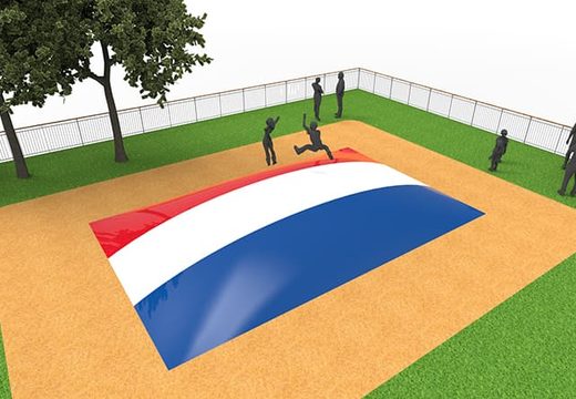 Sprzedam nadmuchiwaną górską dmuchawę w motyw holenderskiej flagi dla dzieci. Zamów nadmuchiwane góry powietrzne już teraz online w JB Dmuchańce Polska