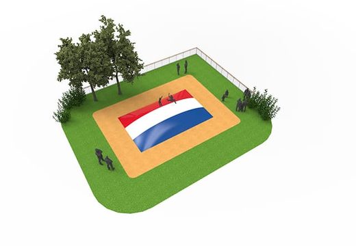 Zamów airmountain w motywie holenderskiej flagi dla dzieci. Kup nadmuchiwane góry powietrzne już teraz online w JB Dmuchańce Polska