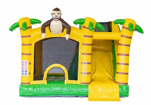 Na sprzedaż nadmuchiwany dmuchany plac zabaw Jumpy Happy Splash z basenem wodnym i z motywem dżungli dla dzieci.Kup najlepsze trwałe dmuchane place zabaw w JB Dmuchance