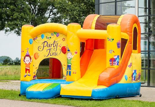 Kup dmuchany zamek dla dzieci Jumpy Happy Party. Zamów dmuchane zamki do skakania online w JB Dmuchańce Polska 