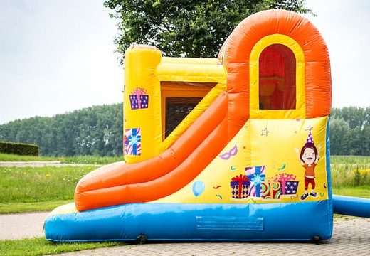 Zamów dmuchany zamek dla dzieci Jumpy Happy Party. Kup dmuchane zamki do skakania online w JB Dmuchańce Polska
