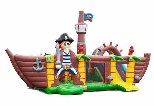  Kup dmuchaną kolorową łódź piracką statek piracki dmuchaniec na urodziny dla dzieci.  Zamów profesjonalne dmuchańce na sprzedaż z dostawą do domu od JB Dmuchance
