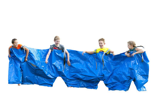 Kup niebieskie spodnie imprezowe, które mogą pomieścić 4 osoby zarówno dla starszych, jak i młodych. Zamów nadmuchiwane przedmioty online w JB Dmuchańce Polska
