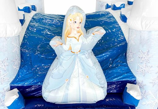 Wielofunkcyjny dmuchany zamek z lodu z obiektami 3D i zjeżdżalnią dla dzieci. Zamów dmuchane zamki do skakania online w JB Dmuchańce Polska