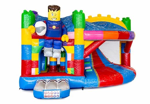 Zamów dmuchany zamek w superblokach ze zjeżdżalnią dla dzieci. Kup dmuchane zamki do skakania online w JB Dmuchańce Polska