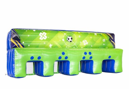 Kup nadmuchiwaną ścianę do gry w shuffleboard w kolorze zielonym z niebieskim dla dzieci
