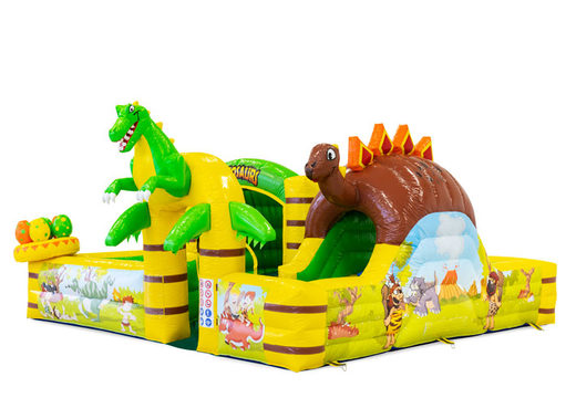 Sprzedam nadmuchiwany dmuchany zamek z motywem Dino dla dzieci. Zamów pontony online w JB Dmuchańce Polska