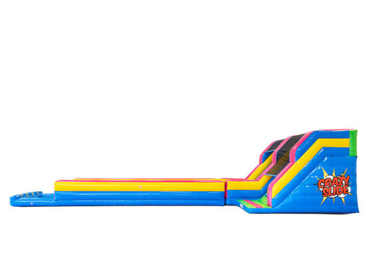 Zamów 15-metrową dmuchaną zjeżdżalnię Standard Crazyslide dla dzieci. Kup teraz zjeżdżalnie wodne online w JB Dmuchańce Polska