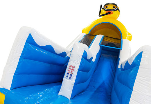 Kup zjeżdżalnię Rubber Duck 4 w 1 dla dzieci już teraz online. Zamów dmuchane zjeżdżalnie w JB Dmuchańce Polska