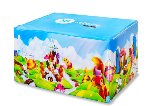 Pudełko do przechowywania zestawu Softplay w temacie cukierków na sprzedaż w JB