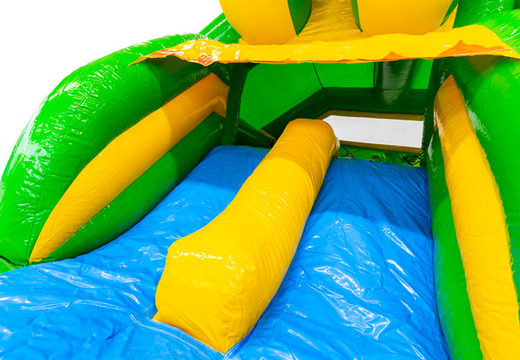 Kup niebieską, żółtą, zieloną zjeżdżalnię z Slide Combo dubbelslide w JB