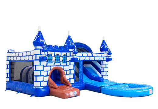 Bok Multiplay Dubbelslide z basenem w temacie zamku
